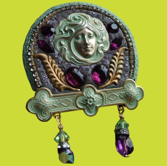 Gorgeous pin brooch - Picture 2 of 10